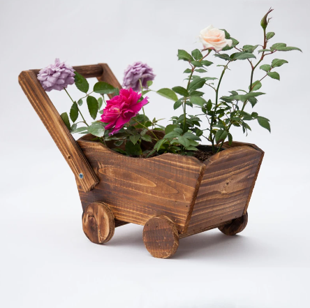 flower cart planter