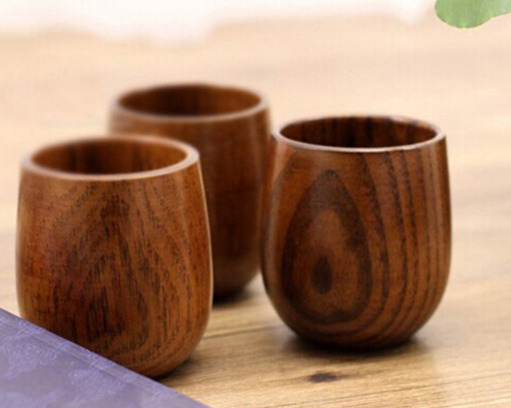 wood wine tumblers